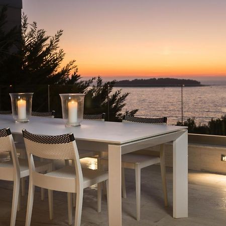 Luxury Seafront Villa Primosten Glamour With Private Pool, Sauna And Gym At The Beach In Primošten Dış mekan fotoğraf