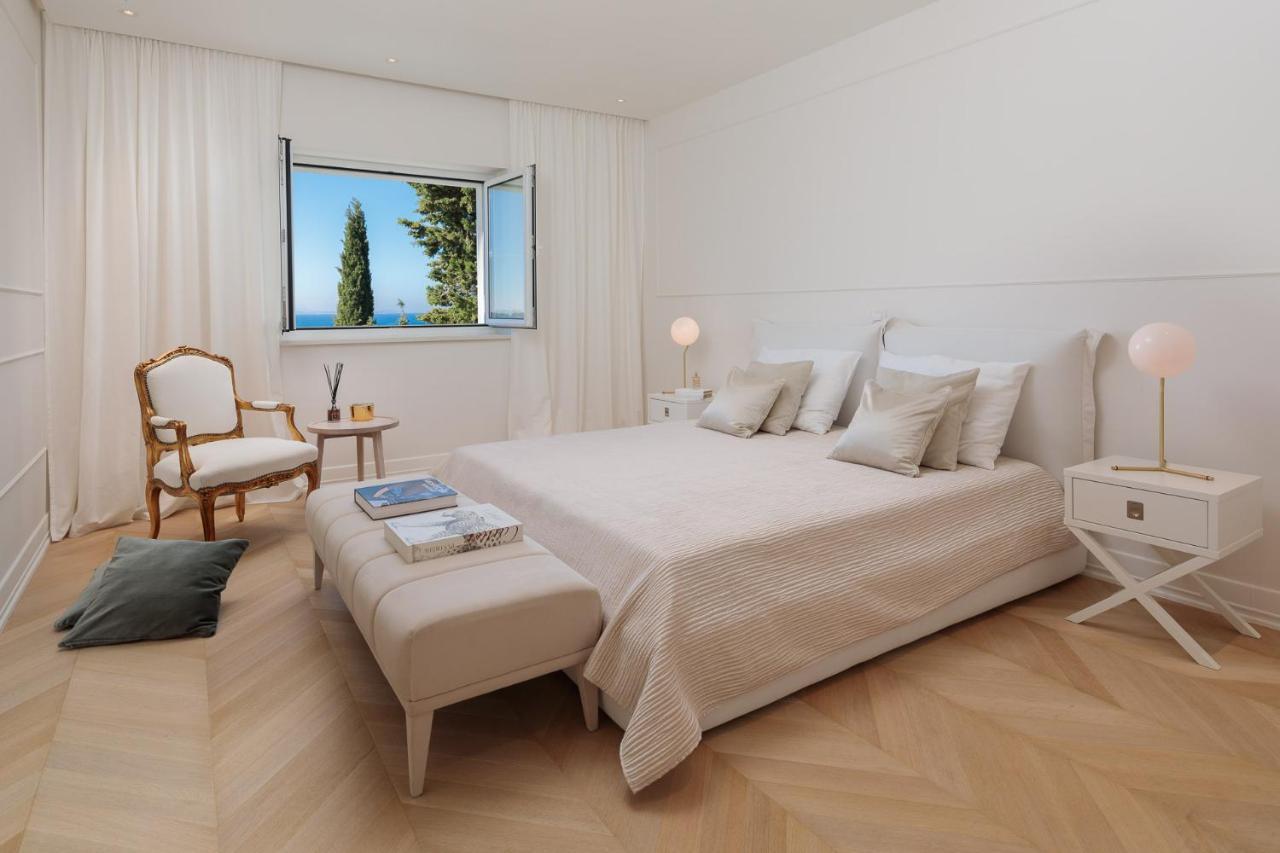 Luxury Seafront Villa Primosten Glamour With Private Pool, Sauna And Gym At The Beach In Primošten Dış mekan fotoğraf